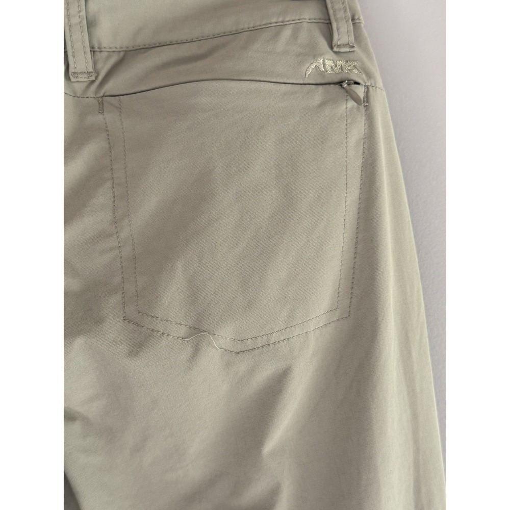 Mountain Khakis Cruiser II Hiking Pants Beige Roll Up Convertible Outdoor 4R - Picture 5 of 14